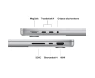Apple MacBook Pro M5/16GB/512/Mac OS Srebrny 10R GPU - 1370407 - zdjęcie 8